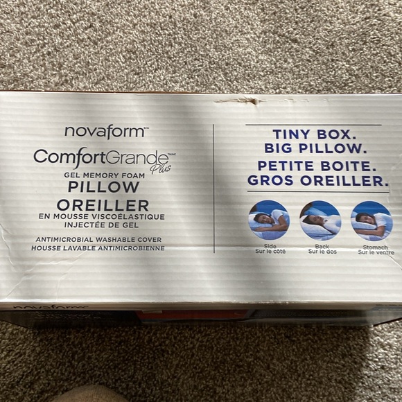 Cooling Queen size Round Gel memory foam - Picture 2 of 3